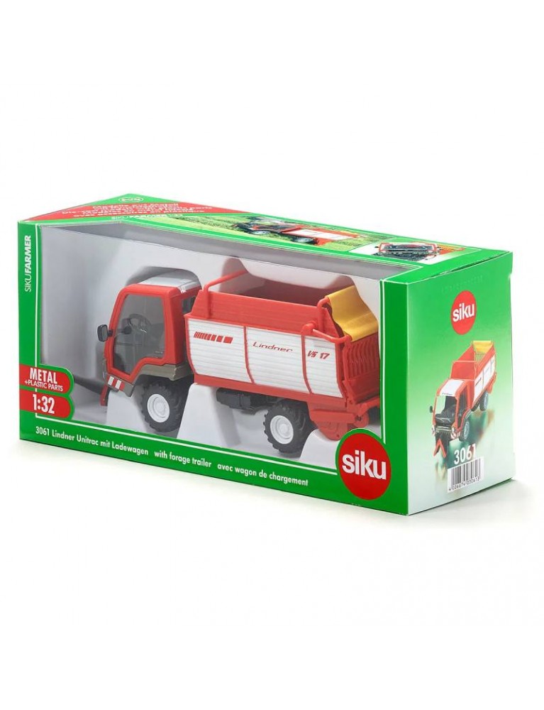 SIKU 1:32 LINDNER UNITRAC FORAGE TRAILER 草牧業運載拖車 SIKU 1:32 LINDNER UNITRAC FORAGE TRAILER 草牧業運載拖車