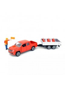 SIKU 1:55 TRACTOR WITH TIPPING TRAILER 載運車及拖拉車架