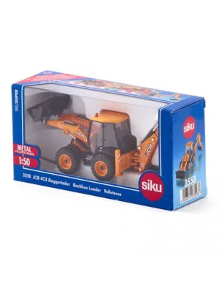 SIKU 1:50 JCB 4CX Backhoe Loader 反鏟挖士機 SIKU 1:50 JCB 4CX Backhoe Loader 反鏟挖士機