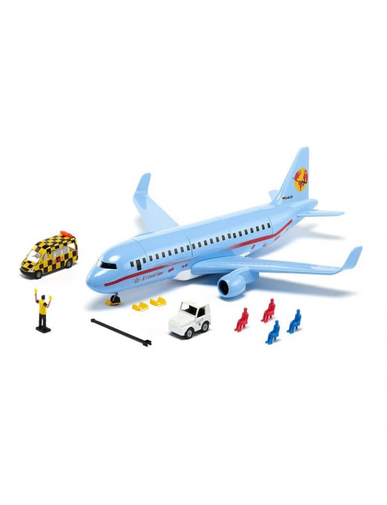 SIKU COMMERCIAL AIRCRAFT WITH ACCESSORIES 商用飛機及套件