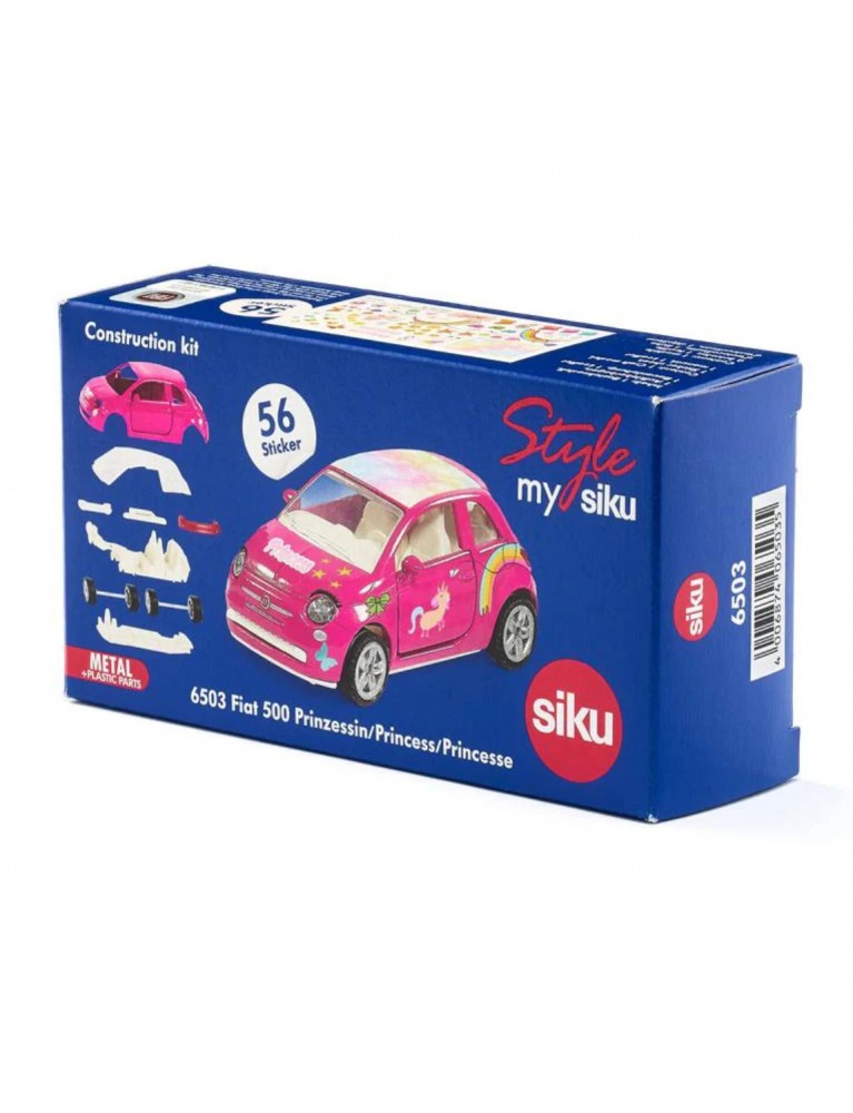 SIKU FIAT 500 (CRAFTWORK MODEL - PRINCESS) 快意500 (公主彩貼系列) SIKU FIAT 500 (CRAFTWORK MODEL - PRINCESS) 快意500 (公主彩貼系列)