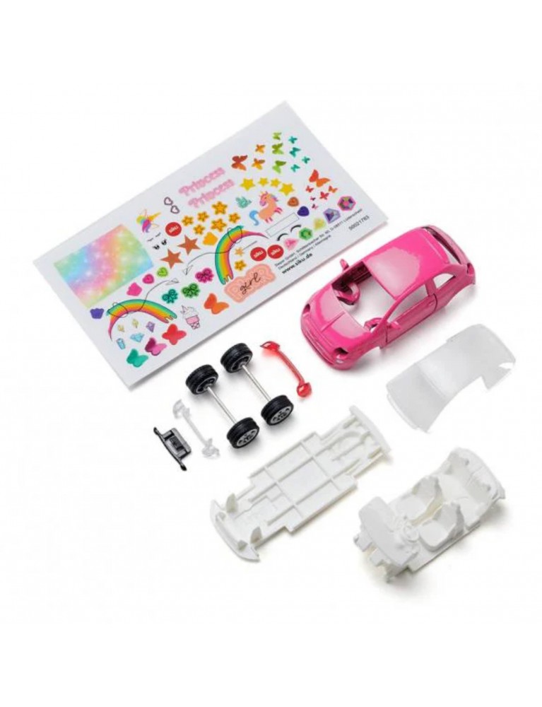 SIKU FIAT 500 (CRAFTWORK MODEL - PRINCESS) 快意500 (公主彩貼系列) SIKU FIAT 500 (CRAFTWORK MODEL - PRINCESS) 快意500 (公主彩貼系列)