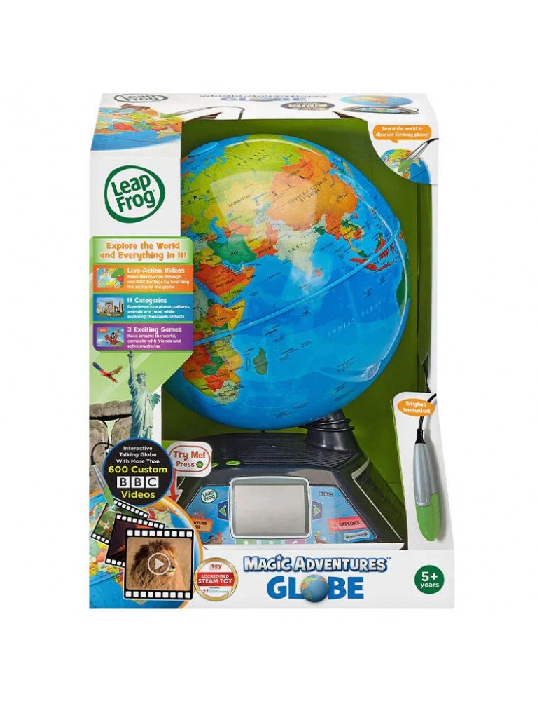 LEAPFROG 視聽百科地球儀 MAGIC ADVENTURES GLOBE