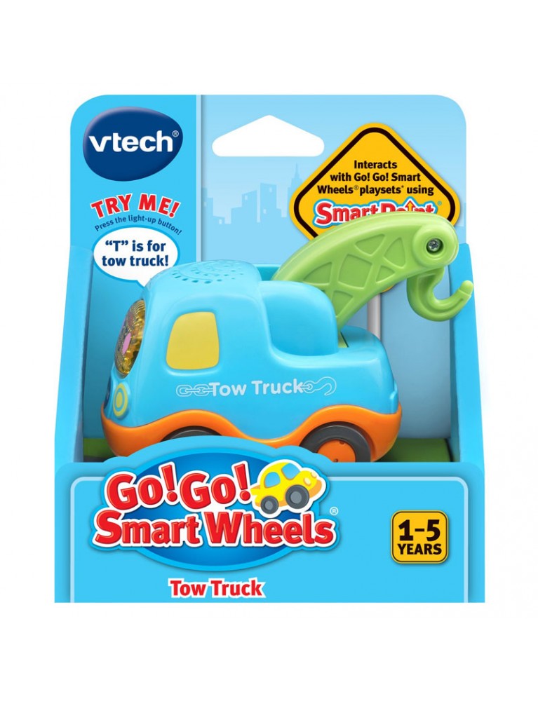 VTECH GO! GO! SMART WHEELS - TOW TRUCK 互動學習車系列 - 聲光小拖拉車 VTECH GO! GO! SMART WHEELS - TOW TRUCK 互動學習車系列 - 聲光小拖拉車
