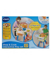 Vtech Shop & Cook Interactive Play set 二合一購物及廚房組合