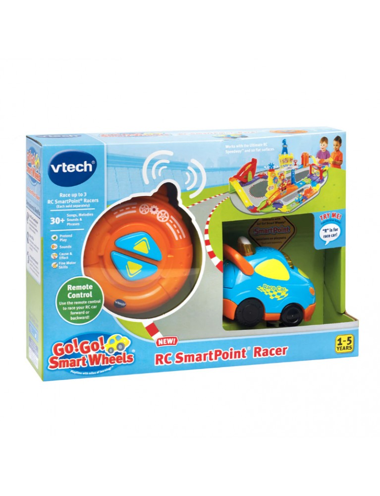 VTECH Go! Go! Smart Wheels RC SmartPoint Racer 偉易達 互動學習車系列 - 遙控小賽車 VTECH Go! Go! Smart Wheels RC SmartPoint Racer 偉易達 互動學習車系列 - 遙控小賽車