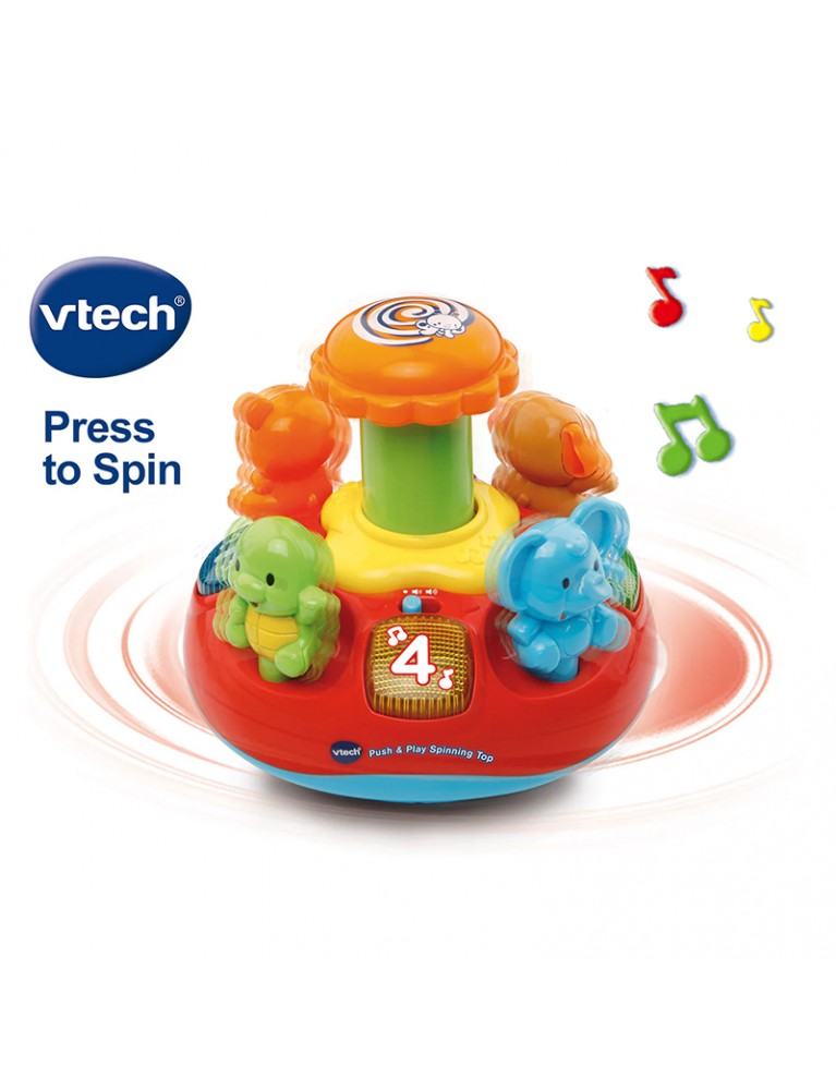 VTECH PUSH & PLAY SPINNING TOP 繽紛旋轉天地