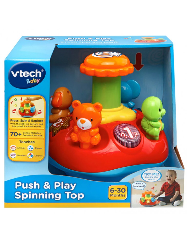 VTECH PUSH & PLAY SPINNING TOP 繽紛旋轉天地 VTECH PUSH & PLAY SPINNING TOP 繽紛旋轉天地