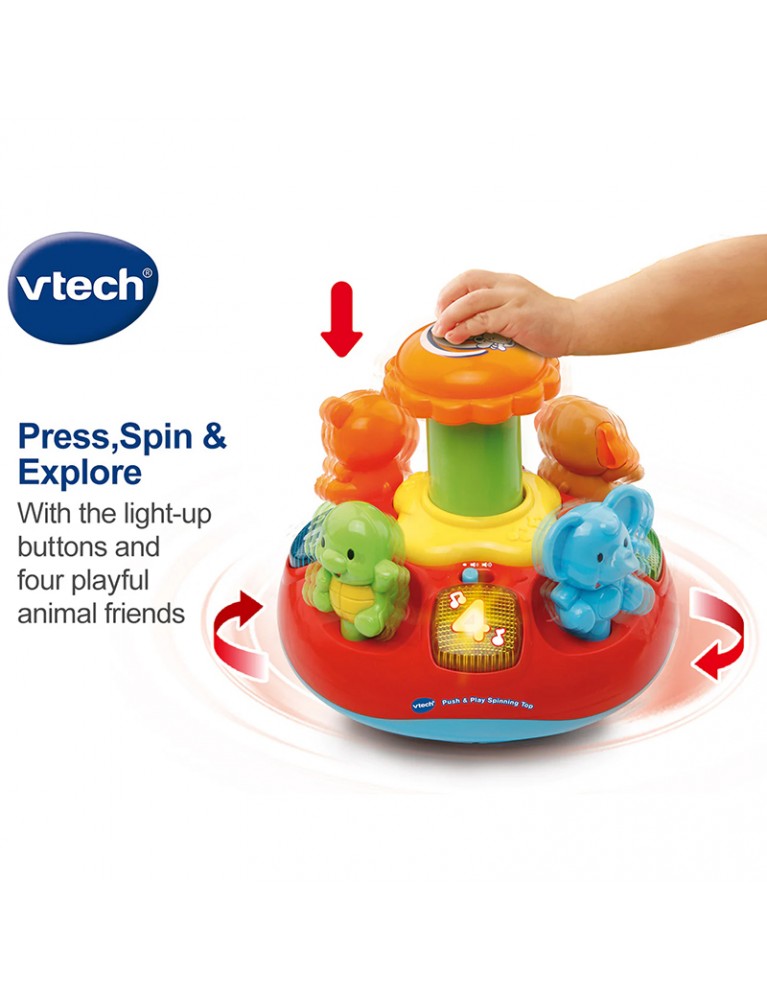 VTECH PUSH & PLAY SPINNING TOP 繽紛旋轉天地 VTECH PUSH & PLAY SPINNING TOP 繽紛旋轉天地