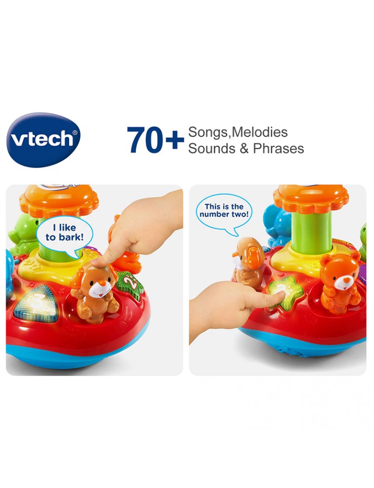 VTECH PUSH & PLAY SPINNING TOP 繽紛旋轉天地 VTECH PUSH & PLAY SPINNING TOP 繽紛旋轉天地