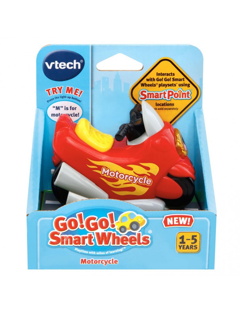 VTECH GO! GO! SMART WHEELS - MOTORCYCLE 互動學習車系列 - 醒目電單車 VTECH GO! GO! SMART WHEELS - MOTORCYCLE 互動學習車系列 - 醒目電單車