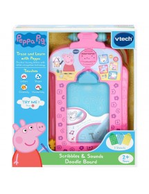 VTECH PEPPA PIG SCRIBBLES & SOUNDS DOODLE BOARD 粉紅小豬感應學習畫板