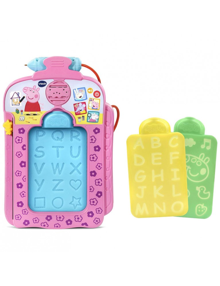 VTECH PEPPA PIG SCRIBBLES & SOUNDS DOODLE BOARD 粉紅小豬感應學習畫板 VTECH PEPPA PIG SCRIBBLES & SOUNDS DOODLE BOARD 粉紅小豬感應學習畫板