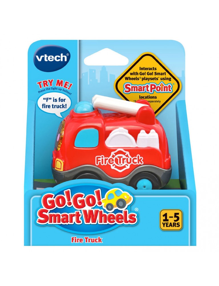 VTECH GO! GO! SMART WHEELS - FIRE TRUCK 互動學習車系列 - 聲光小車 VTECH GO! GO! SMART WHEELS - FIRE TRUCK 互動學習車系列 - 聲光小車
