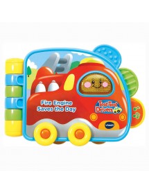 VTECH TOOT-TOOT DRIVERS - FIRE ENGINE SAVES THE DAY 互動學習車系列 - 消防車故事書