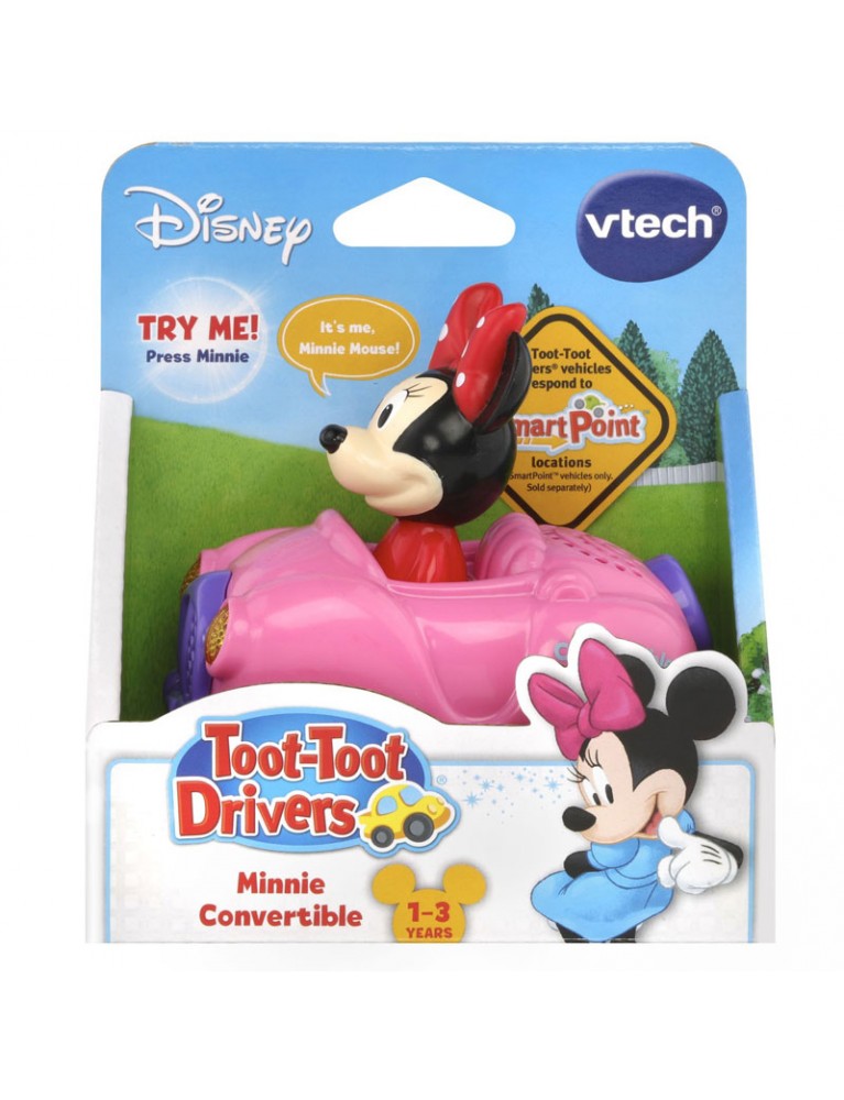 VTECH TOOT-TOOT DRIVERS - MINNIE CONVERTIBLE 互動學習車系列 - 米妮聲光車 VTECH TOOT-TOOT DRIVERS - MINNIE CONVERTIBLE 互動學習車系列 - 米妮聲光車
