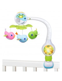 VTECH SOOTHING SONGBIRDS TRAVEL MOBILE 3合1聲光音樂床鈴