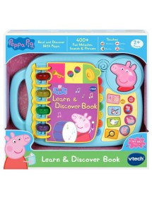 VTECH PEPPA PIG LEARN & DISCOVER BOOK 粉紅小豬故事書