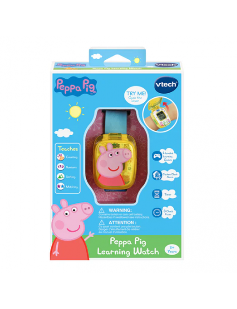 VTECH PEPPA PIG LEARNING WATCH(BLUE) 粉紅小豬學習手錶 (籃色) VTECH PEPPA PIG LEARNING WATCH(BLUE) 粉紅小豬學習手錶 (籃色)