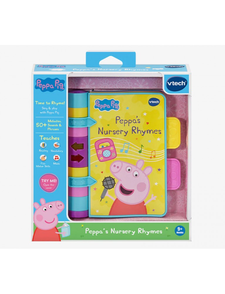 VTECH PEPPA PIG PEPPA'S NURSERY RHYMES 粉紅小豬童謠書 VTECH PEPPA PIG PEPPA'S NURSERY RHYMES 粉紅小豬童謠書