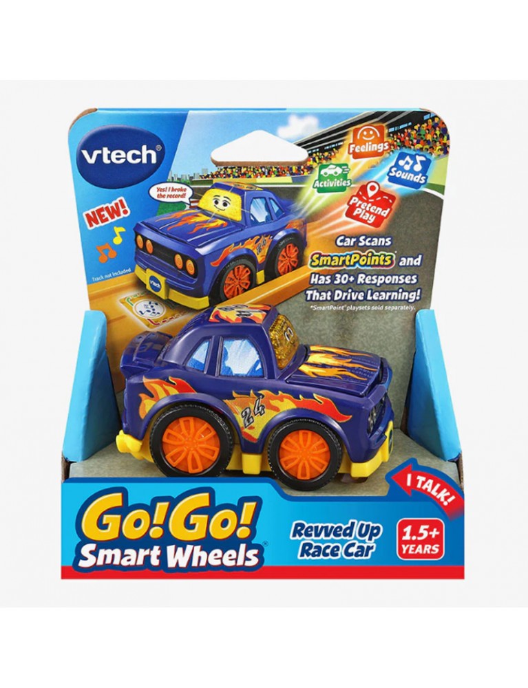 VTECH GO! GO! SMART WHEELS - REVVED UP RACE CAR 互動學習車系列 - 賽車 VTECH GO! GO! SMART WHEELS - REVVED UP RACE CAR 互動學習車系列 - 賽車