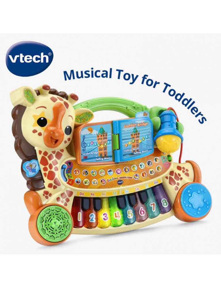 VTECH ZOO JAMZ GIRAFFE PIANO 長頸鹿JAMZ歌電動琴 VTECH ZOO JAMZ GIRAFFE PIANO 長頸鹿JAMZ歌電動琴