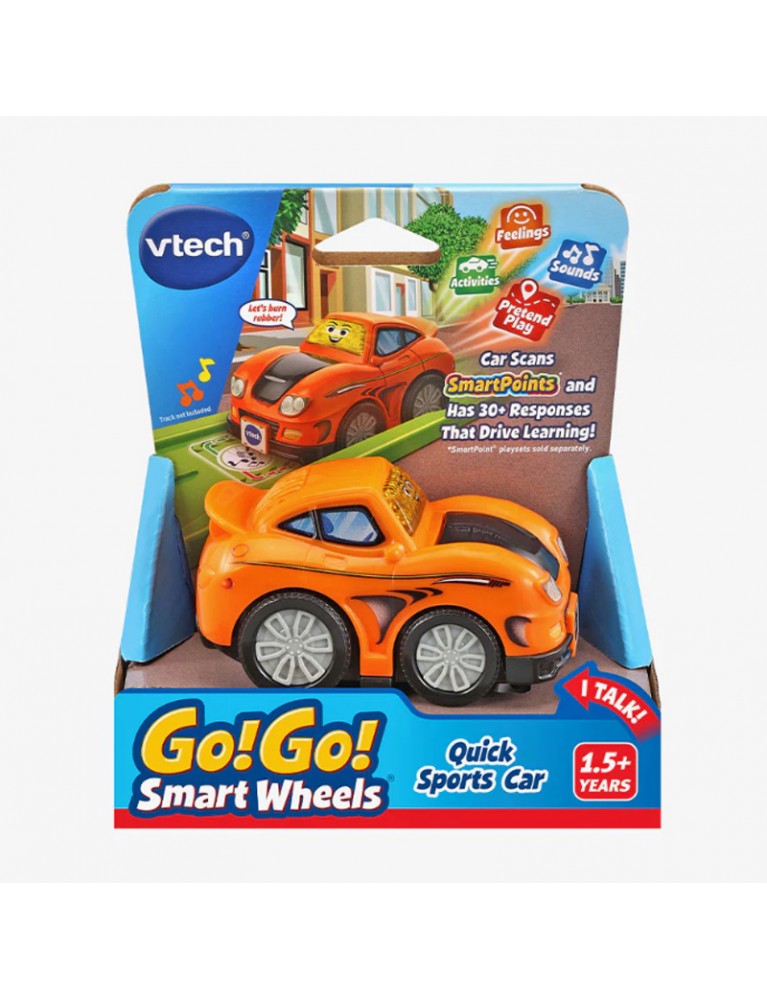 VTECH GO! GO! SMART WHEELS - QUICK SPORTS CAR 互動學習車系列 - 快速跑車 VTECH GO! GO! SMART WHEELS - QUICK SPORTS CAR 互動學習車系列 - 快速跑車