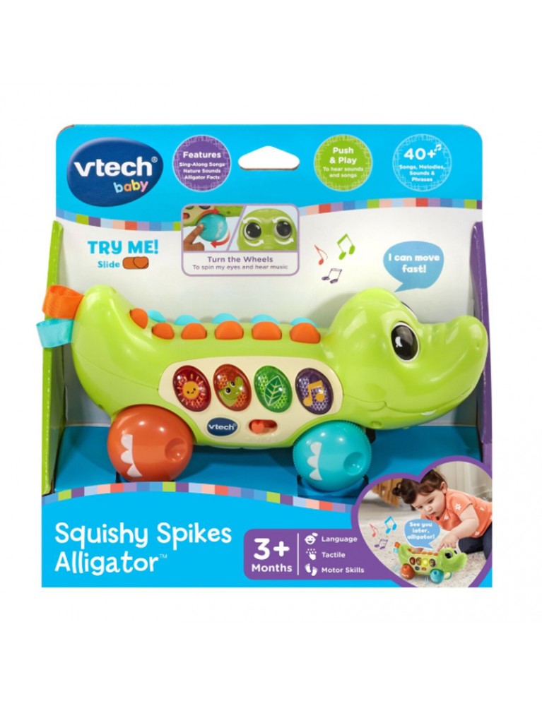 VTECH SQUISHY SPIKES ALLIGATOR 聲光小鱷魚 VTECH SQUISHY SPIKES ALLIGATOR 聲光小鱷魚