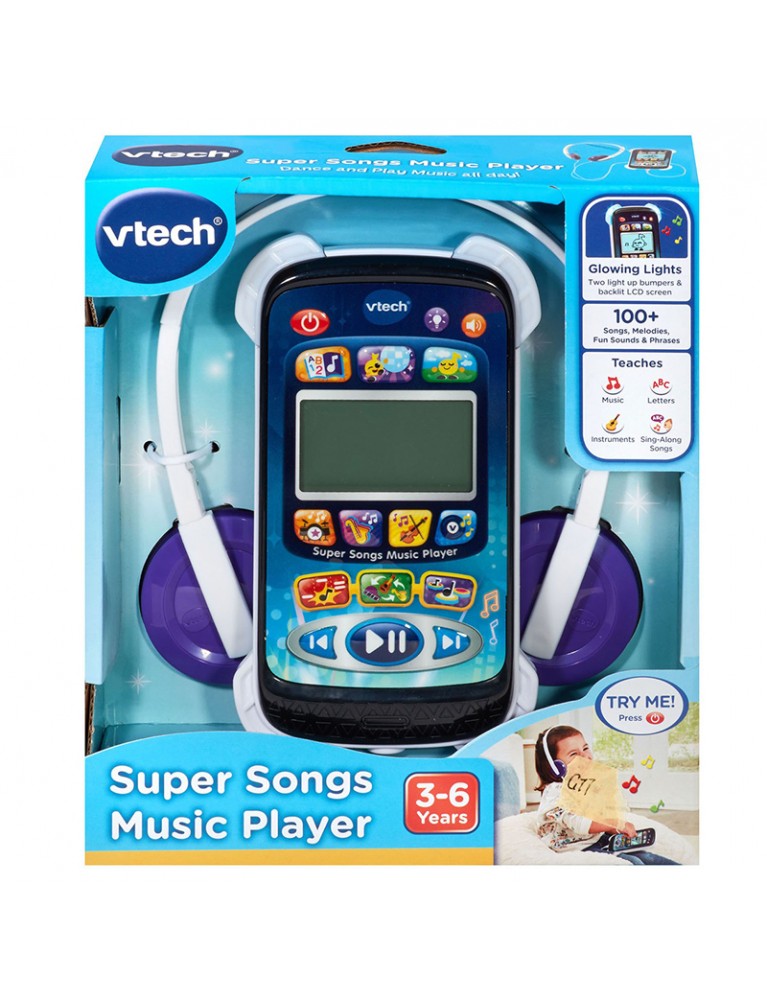 VTECH SUPER SONGS MUSIC PLAYER 搖滾音樂機連耳筒 VTECH SUPER SONGS MUSIC PLAYER 搖滾音樂機連耳筒