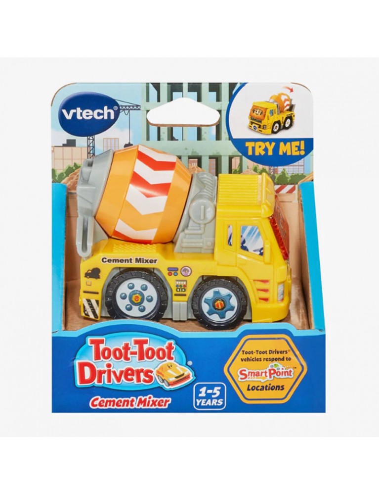 VTECH TOOT-TOOT DRIVERS - CEMENT MIXER 互動學習車系列 - 運凝土車 VTECH TOOT-TOOT DRIVERS - CEMENT MIXER 互動學習車系列 - 運凝土車