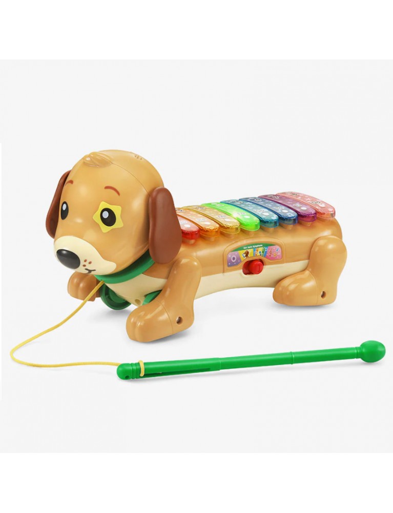 VTECH ZOO JAMZ DOGGY XYLOPHONE (GREEN DRUM STICK) ZOO JAMZ 小狗木琴 VTECH ZOO JAMZ DOGGY XYLOPHONE (GREEN DRUM STICK) ZOO JAMZ 小狗木琴
