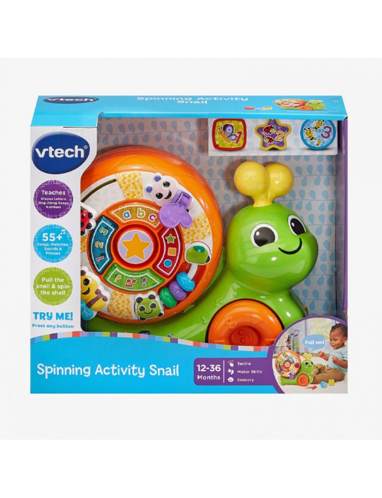 VTECH SPINNING ACTIVITY SNAIL 繽紛旋轉小蝸牛 VTECH SPINNING ACTIVITY SNAIL 繽紛旋轉小蝸牛