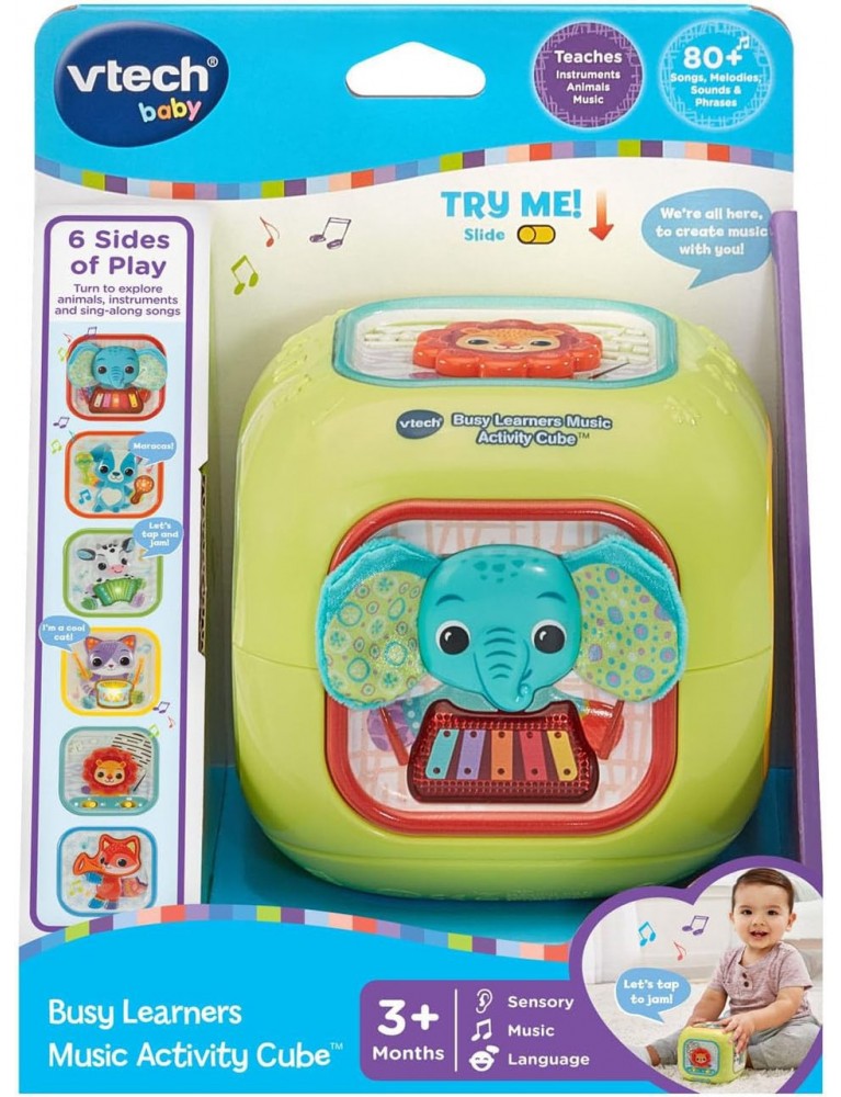 VTECH BUSY LEARNERS MUSIC ACTIVITY CUBE 音樂智立方 VTECH BUSY LEARNERS MUSIC ACTIVITY CUBE 音樂智立方