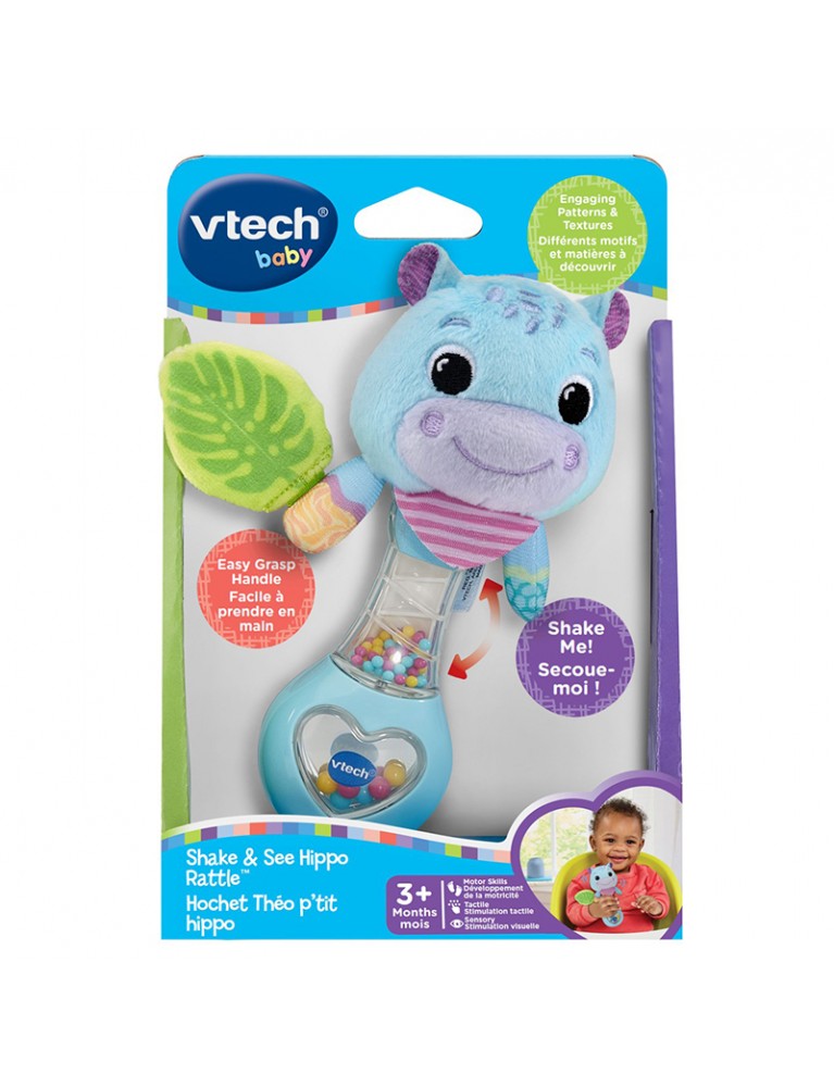VTECH SHAKE & SEE HIPPO RATTLE 小河馬手搖玲 VTECH SHAKE & SEE HIPPO RATTLE 小河馬手搖玲