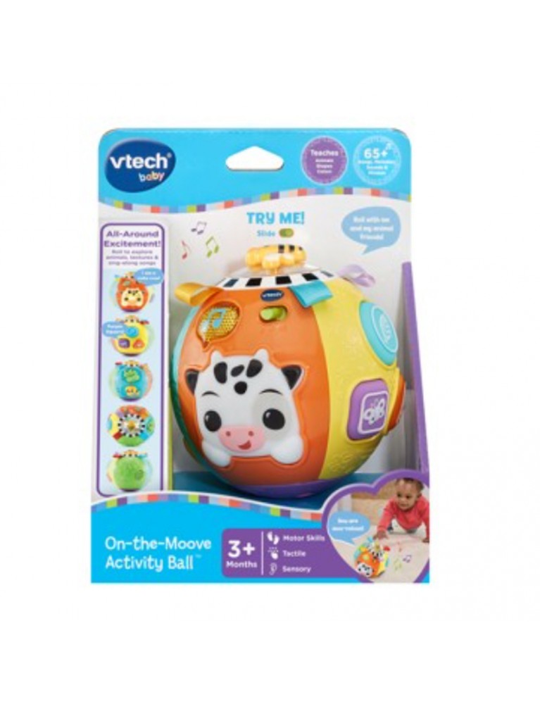 VTECH ON-THE-MOOVE ACTIVITY BALL 動物活動球 VTECH ON-THE-MOOVE ACTIVITY BALL 動物活動球