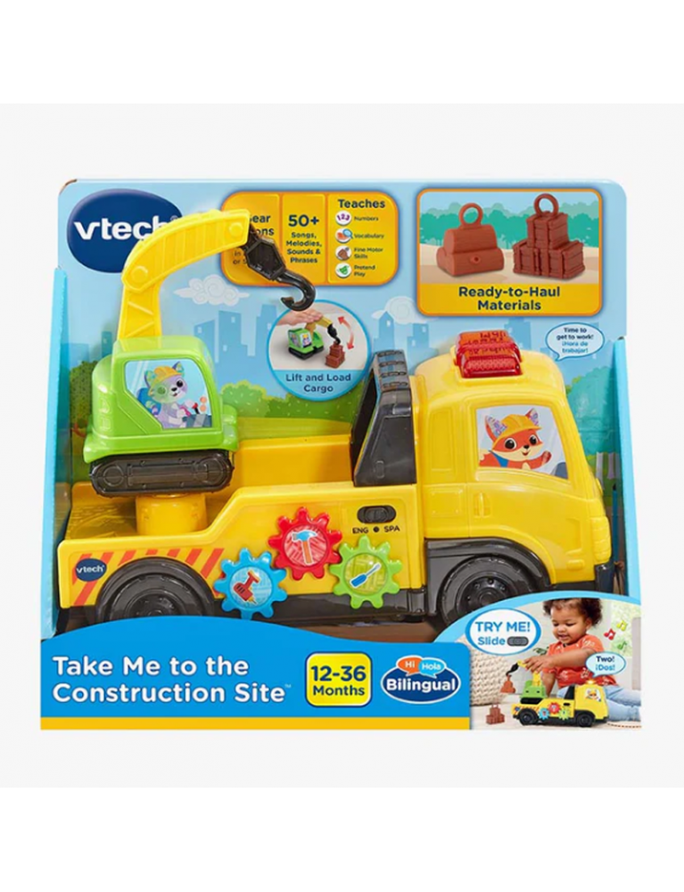 VTECH TAKE ME TO THE CONSTRUCTION BILLINGUAL 起重工程車(雙語) VTECH TAKE ME TO THE CONSTRUCTION BILLINGUAL 起重工程車(雙語)