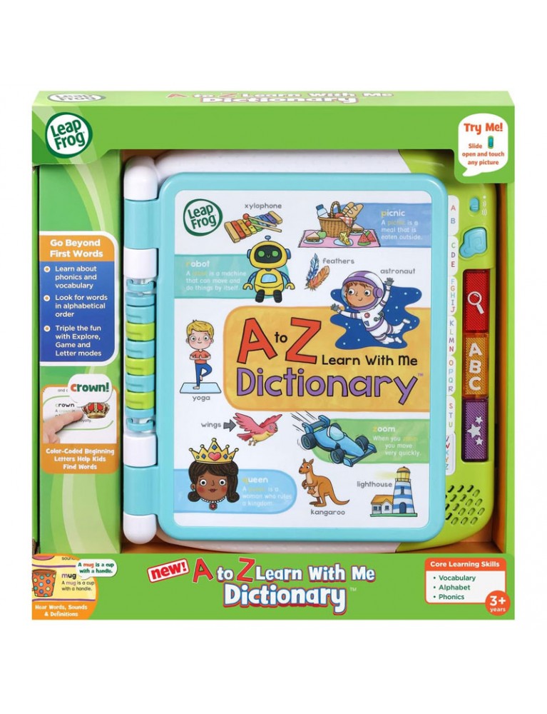 LEAPFROG A TO Z LEARN WITH ME DICTIONARY 英文學習互動詞典 LEAPFROG A TO Z LEARN WITH ME DICTIONARY 英文學習互動詞典
