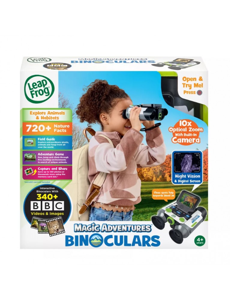 LEAPFROG MAGIC ADVENTURES BINOCULARS 視聽探索雙筒望遠鏡 LEAPFROG MAGIC ADVENTURES BINOCULARS 視聽探索雙筒望遠鏡