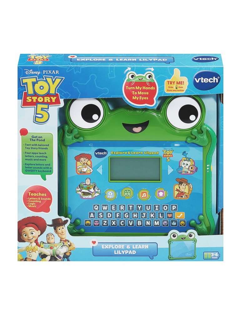 VTECH DISNEY PIXAR TOY STORY 5 - EXPLORE & LEARN LILYPAD 偉易達 反斗奇兵5 – LILYPAD 學習平板電腦 VTECH DISNEY PIXAR TOY STORY 5 - EXPLORE & LEARN LILYPAD 偉易達 反斗奇兵5 – LILYPAD 學習平板電腦