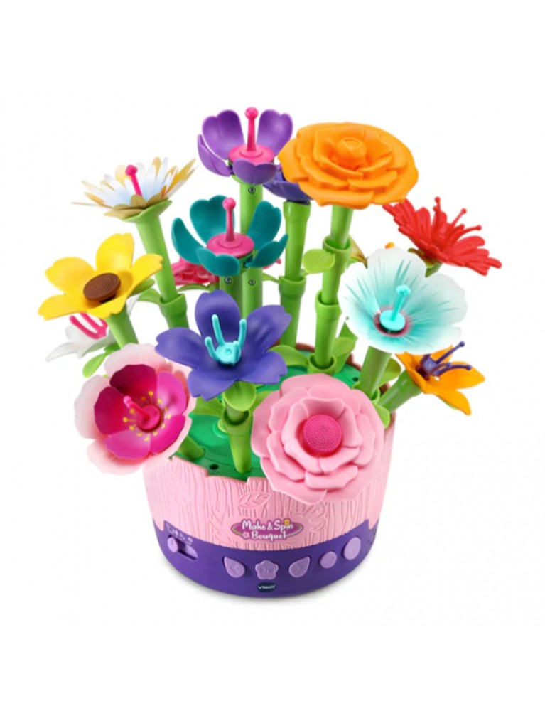 VTECH BOUQUET MAKE AND SPIN DIY 花盆積木套裝 VTECH BOUQUET MAKE AND SPIN DIY 花盆積木套裝
